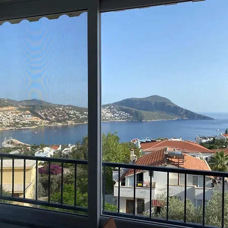Rooftop With Sea View In Kalkan Center