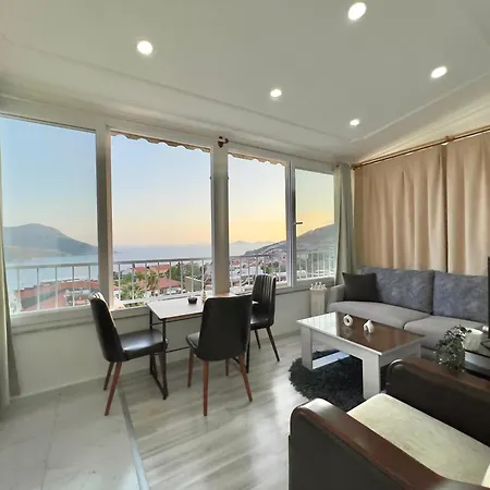 Rooftop With Sea View In Kalkan Center * 卡斯