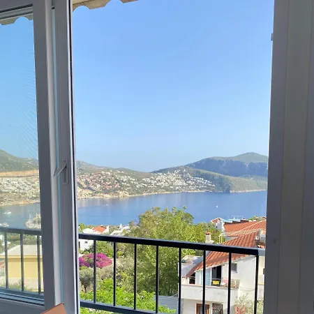 アパート Rooftop With Sea View In Kalkan Center