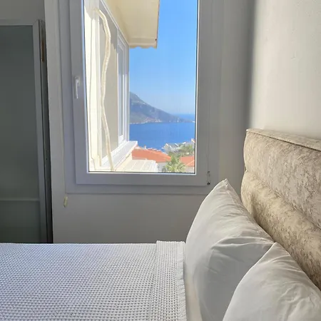 アパート Rooftop With Sea View In Kalkan Center *