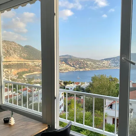 アパート Rooftop With Sea View In Kalkan Center *