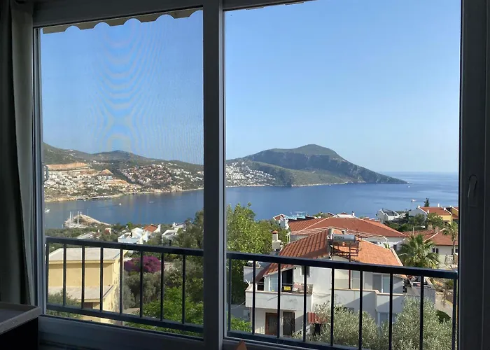 Rooftop With Sea View In Kalkan Center