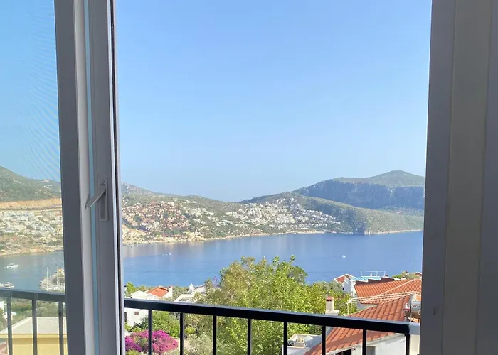 公寓 Rooftop With Sea View In Kalkan Center