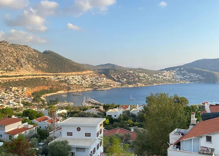 Rooftop With Sea View In Kalkan Center *