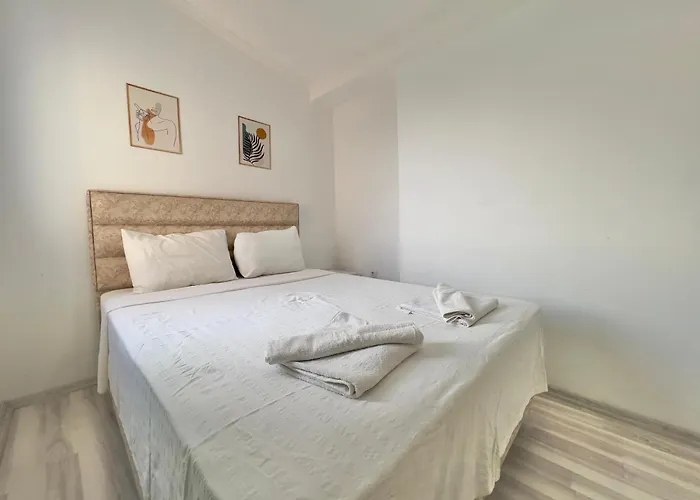 Rooftop With Sea View In Kalkan Center Apartment *