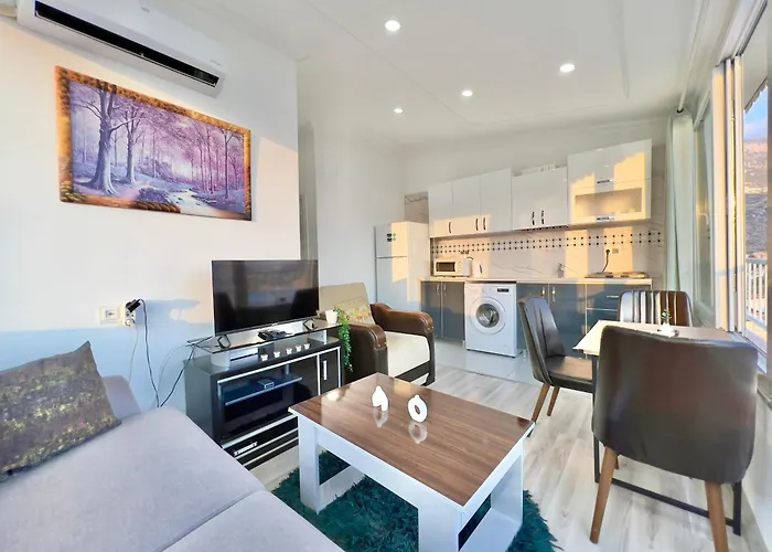 Rooftop With Sea View In Kalkan Center